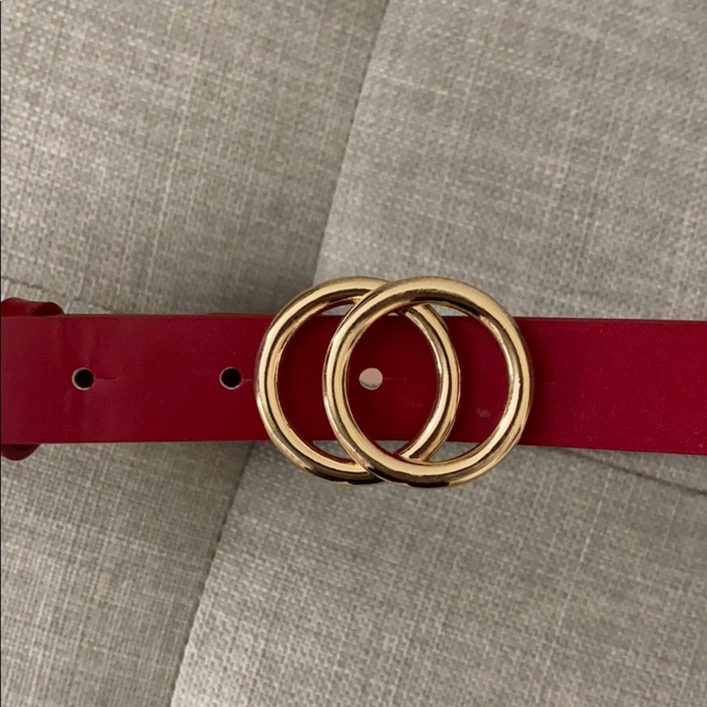 Red H&M belt